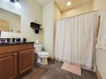 Main Level En Suite Bathroom with Shower/Tub Combo